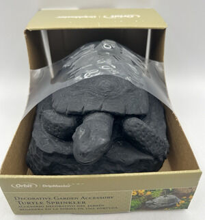 Orbit DripMaster Turtle Garden Sprinkler Decorative Yard Water Feature New VTG